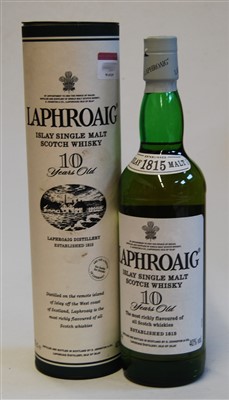 Lot 1338 - Laphroaig 10 year old Islay single malt Scotch...