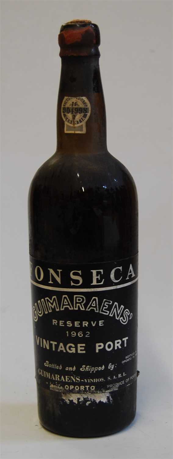 Lot 1287 - Fonseca Guimaraens Reserve, 1962 vintage port,...
