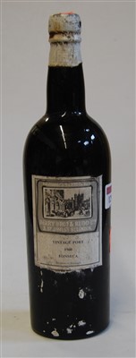 Lot 1290 - Fonseca, 1960 vintage port, imported for Berry...