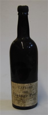 Lot 1292 - Taylor's, 1960 vintage port, shipped by Taylor...