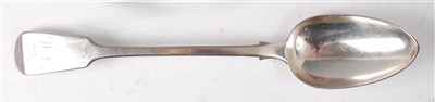Lot 2110 - A George IV silver stuffing spoon, in the...
