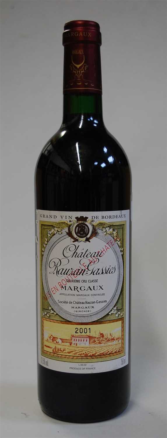 Lot 1051 - Château Rauzan Gassies, 2001, Margaux, one bottle