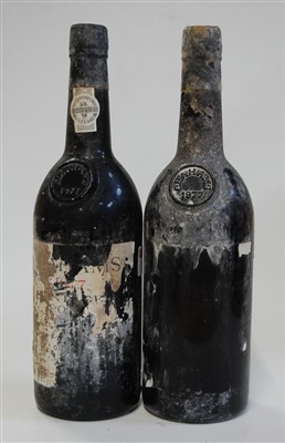 Lot 1297 - Graham's, 1977 vintage port, two bottles...