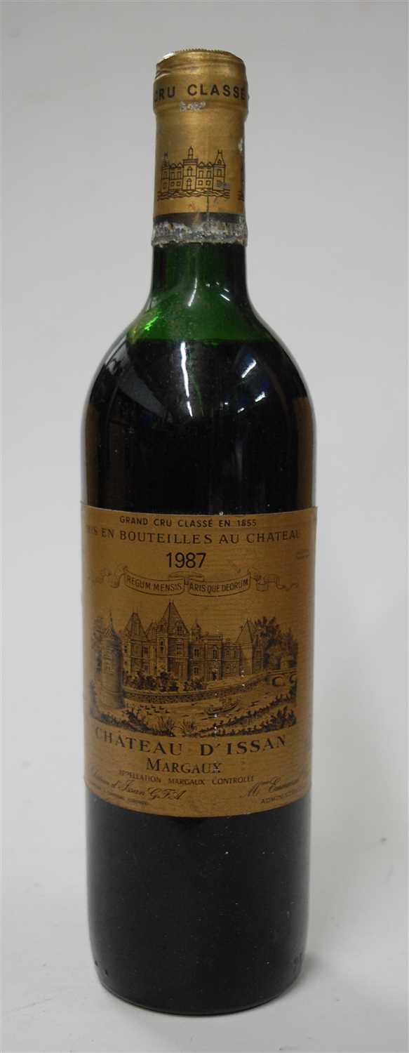 Lot 1081 - Château d'Issan, 1987, Margaux, two bottles