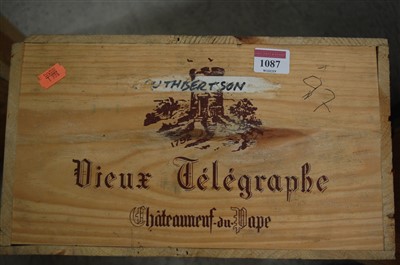 Lot 1087 - Vieux Télégraphe, 1997, Châteauneuf-du-Pape,...