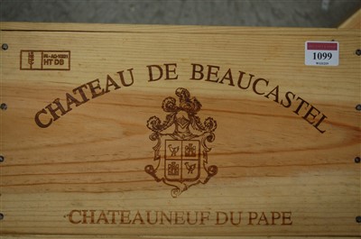 Lot 1099 - Château de Beaucastel, 2004, Châteauneuf du...