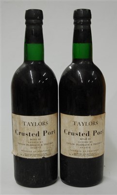 Lot 1245 - Taylor's Crusted Port, bottled 1971, shipped...