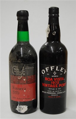 Lot 1242 - Fonseca, 1970 vintage port, one bottle,...
