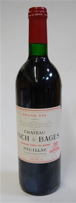 Lot 1125 - Château Lynch-Bages, 1990, Pauillac, one bottle