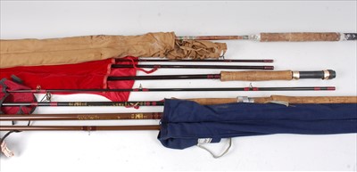 Lot 522 - A Shakespeare International Three Piece Fly rod