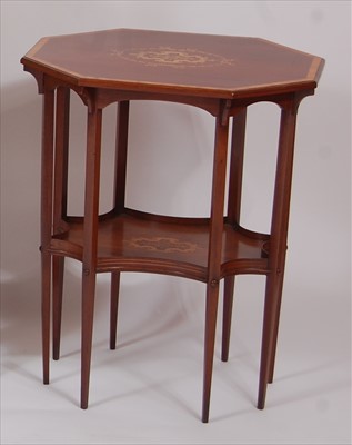 Lot 2486 - An Edwardian mahogany, satinwood crossbanded...