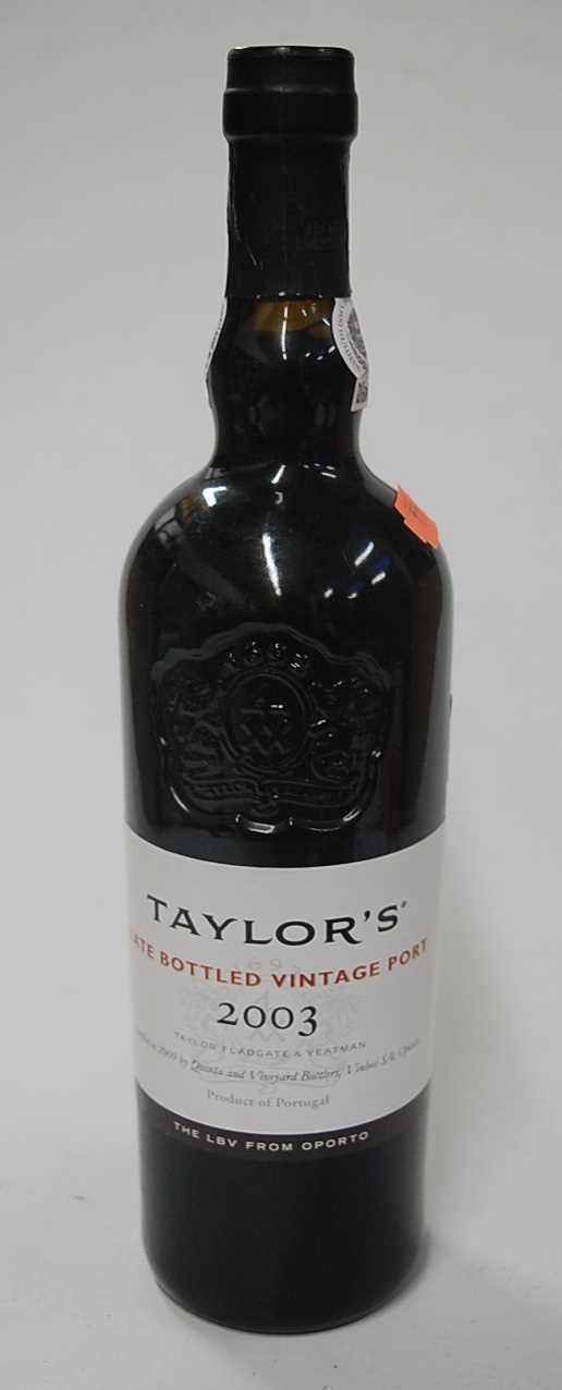 Lot 1234 - Taylor's LBV, 2003 port, one bottle