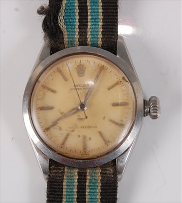 Lot 2239 - A stainless steel Gents Rolex Oyster Royal...