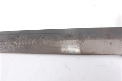 Lot 180 - A German Third Reich S.A. dagger