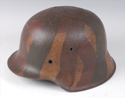 Lot 430 - A German model 1935 steel helmet