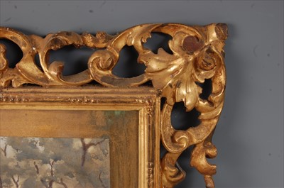 Lot 2299 - A late 19th century Florentine carved gilt...