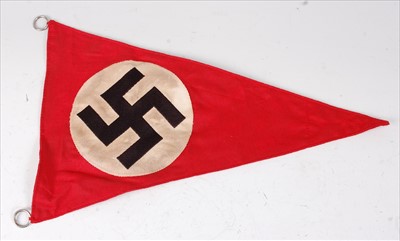 Lot 439 - A German NSDAP party pennant
