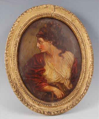 Lot 2423 - 18th century English school - Diana holding a...