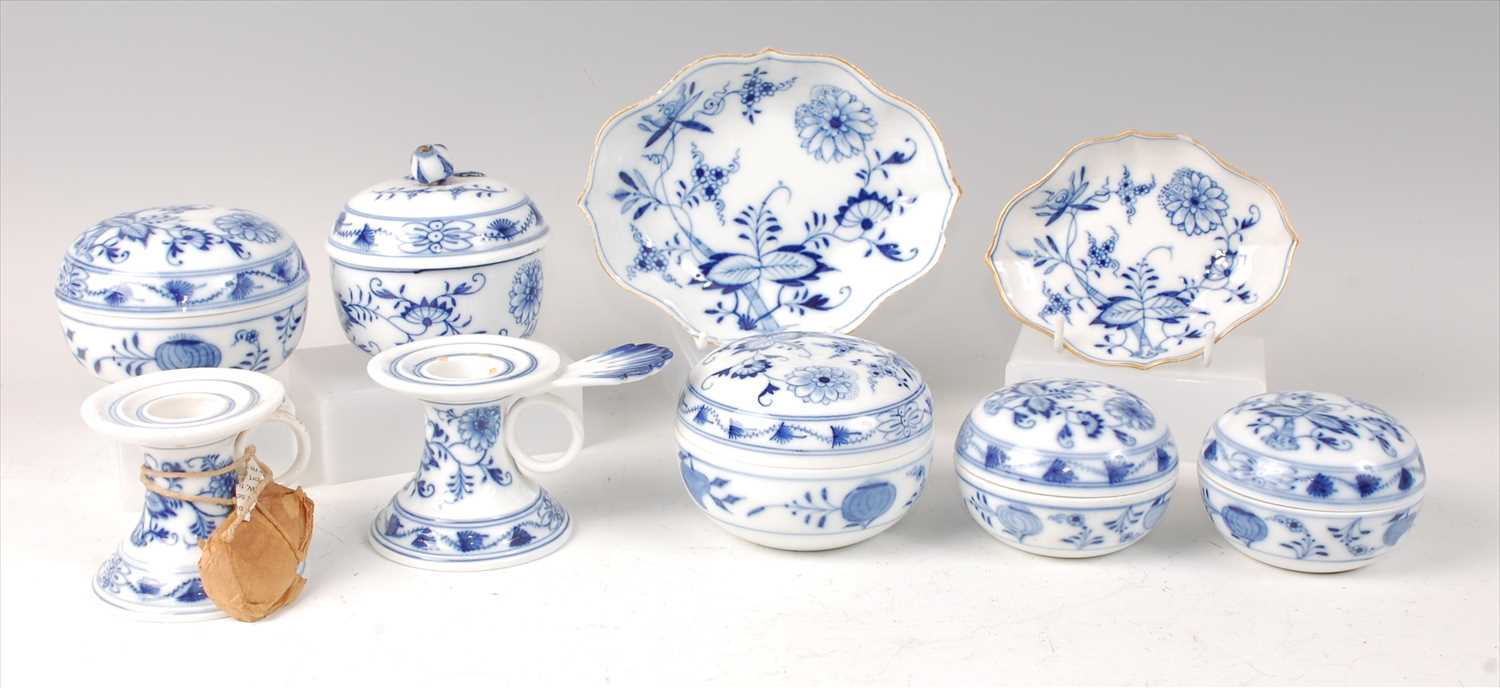 Lot 2033 - A collection of mid-19th century Meissen...