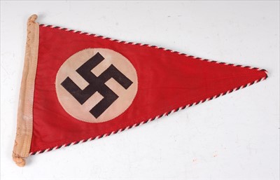 Lot 449 - A German NSDAP pennant