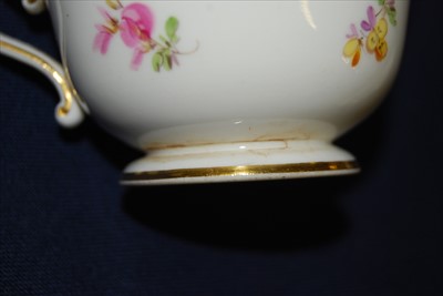 Lot 2032 - Circa 1900 Meissen porcelain tea and coffee...