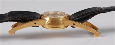 Lot 2245 - A lady's Omega 18ct gold cased cocktail watch,...