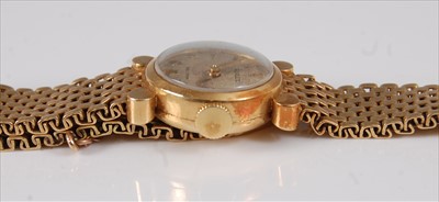 Lot 2244 - A vintage lady's 18ct gold cased Rolex dress...