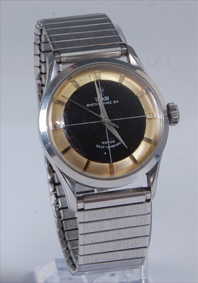 Lot 2238 - A gent's Tudor Oyster Prince 34 steel cased...