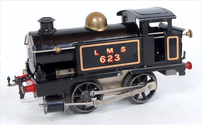 Lot 326 - 1926-7 Hornby clockwork tank loco 0-4-0 LMS...