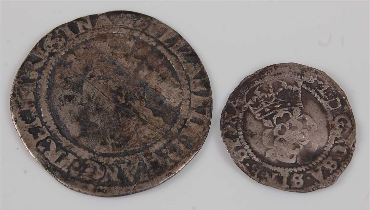 Lot 21 - England, 1570 sixpence