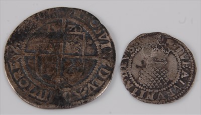 Lot 21 - England, 1570 sixpence