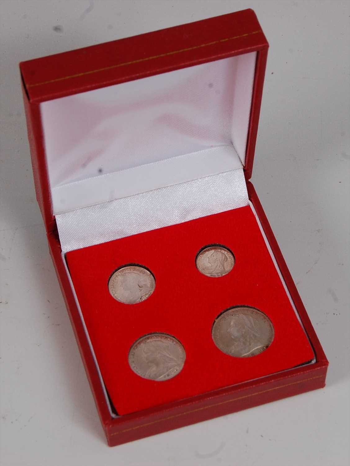 Lot 31 - Great Britain, 1901 Maundy Money four coin set