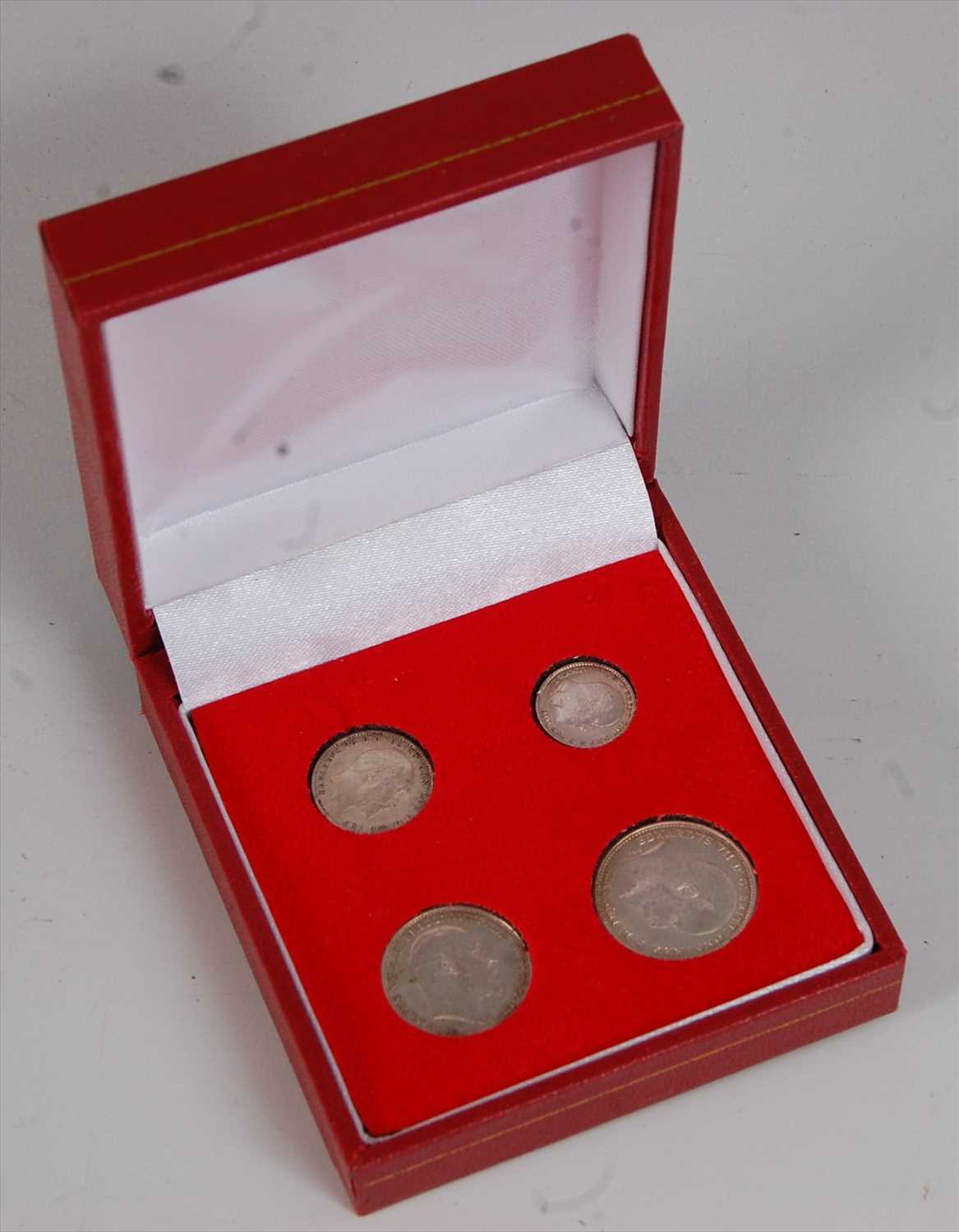 Lot 32 - Great Britain, 1906 Maundy Money four coin set