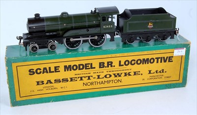 Lot 344 - Bassett-Lowke 4-4-0 clockwork loco and tender '...