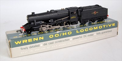 Lot 680 - Wrenn 2225 8F freight engine BR black No....