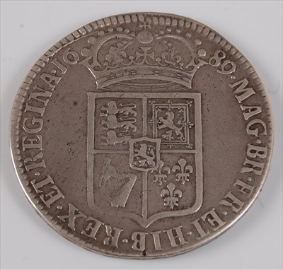 Lot 64 - Great Britain, 1689 half crown