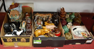 Lot 98 - Three boxes of miscellaneous items to include...