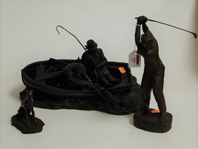 Lot 103 - A Royal Country Artists resin figure of...