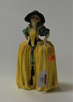 Lot 216 - A Royal Doulton figurine 'Patricia', HN1414,...