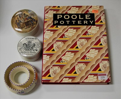 Lot 229 - Hayward & Atterbury, Poole Pottery single...