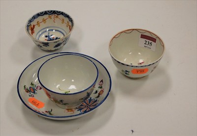 Lot 235 - An early 19th century English porcelain tea...