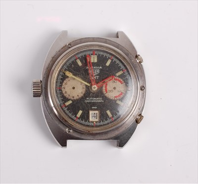 Lot 359 - A gents steel cased Heuer Autavia GMT...