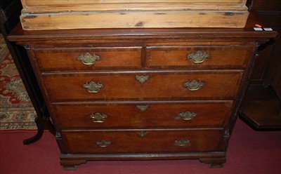 Lot 1191 - An 18th century and later oak and mahogany...