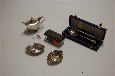 Lot 597 - An Elizabeth II silver coronation spoon in...