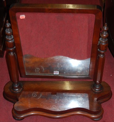 Lot 1239 - A mid-Victorian mahogany and flame mahogany...