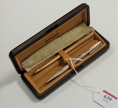 Lot 639 - An American Parker 12ct rolled gold cased...