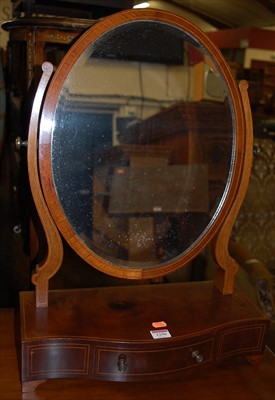 Lot 1250 - A circa 1900 mahogany and satinwood strung...