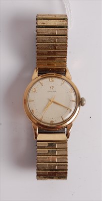 Lot 440 - A circa 1960 Omega gent's 9ct gold cased...