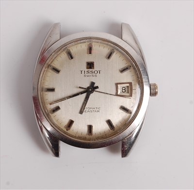 Lot 458 - A gent's steel cased Tissot Seastar automatic...