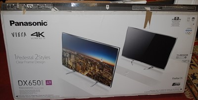 Lot 1324 - A Panasonic Viera DX650 49" Smart TV, having...